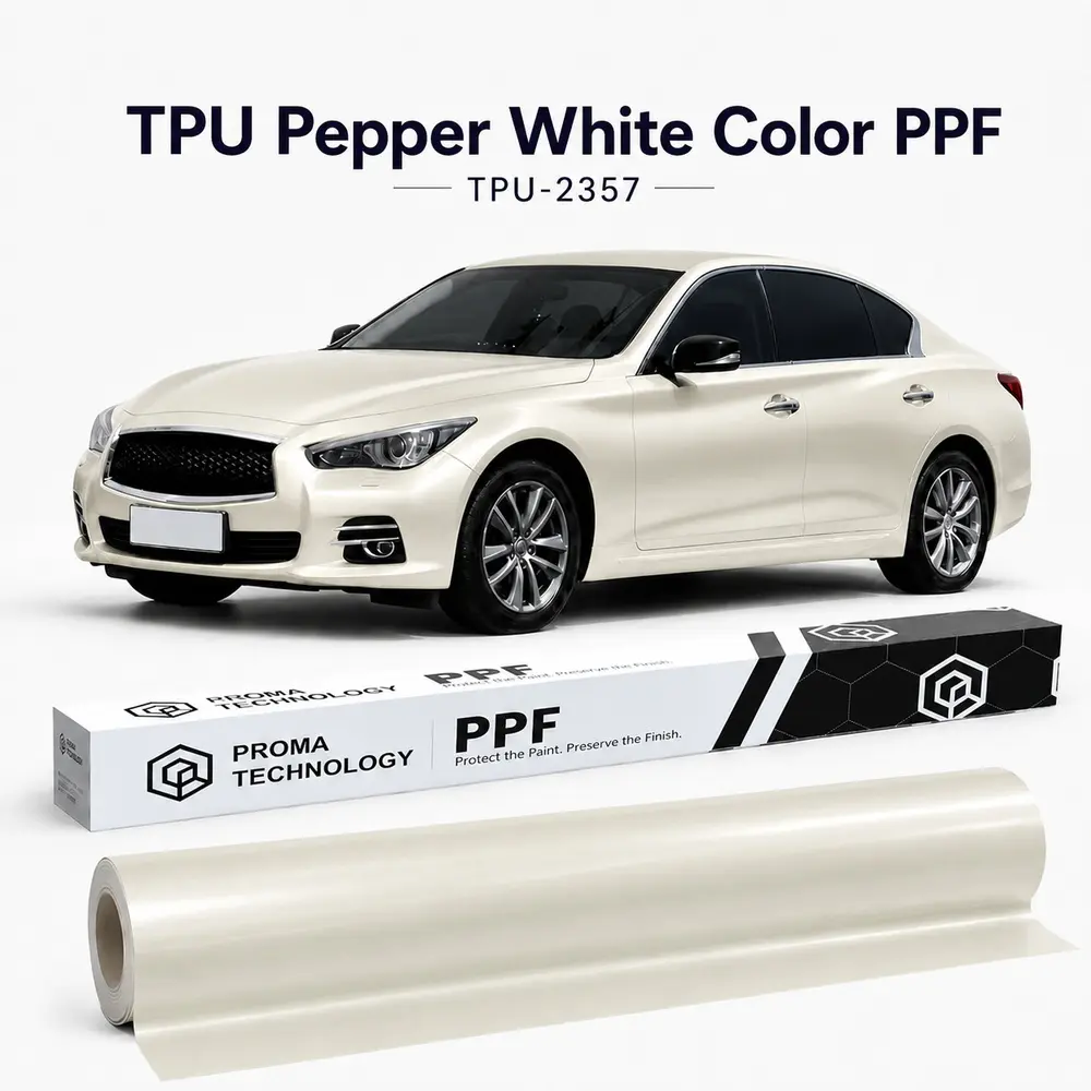 TPU Pepper White Color PPF-Main Image