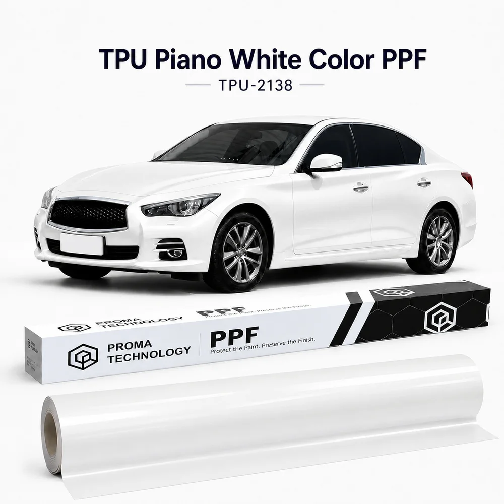 TPU Piano White Color PPF-Main Image