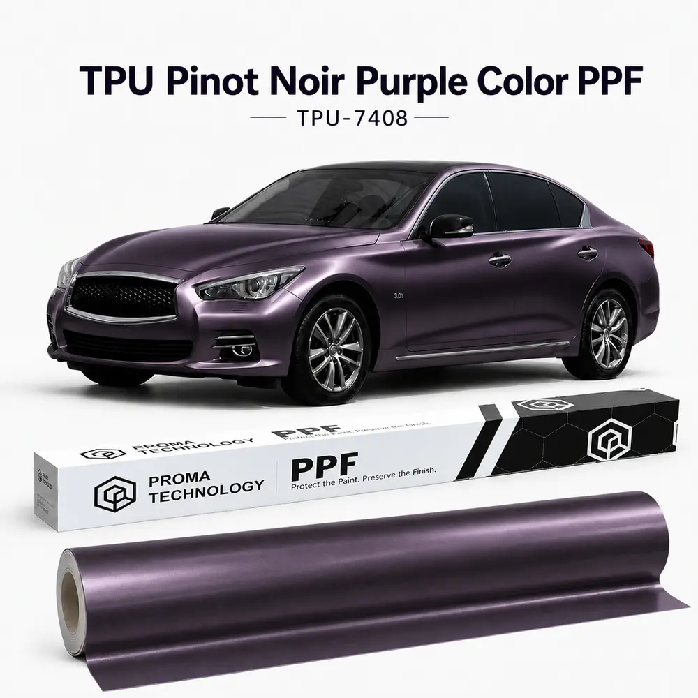 TPU Pinot Noir Purple Color PPF-Main image