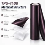 TPU Pinot Noir Purple Color PPF Car Paint Protective Film
