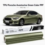 TPU Porsche Aventurine Green Color PPF-Main Image