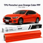 TPU Porsche Lava Orange Color PPF-Main image