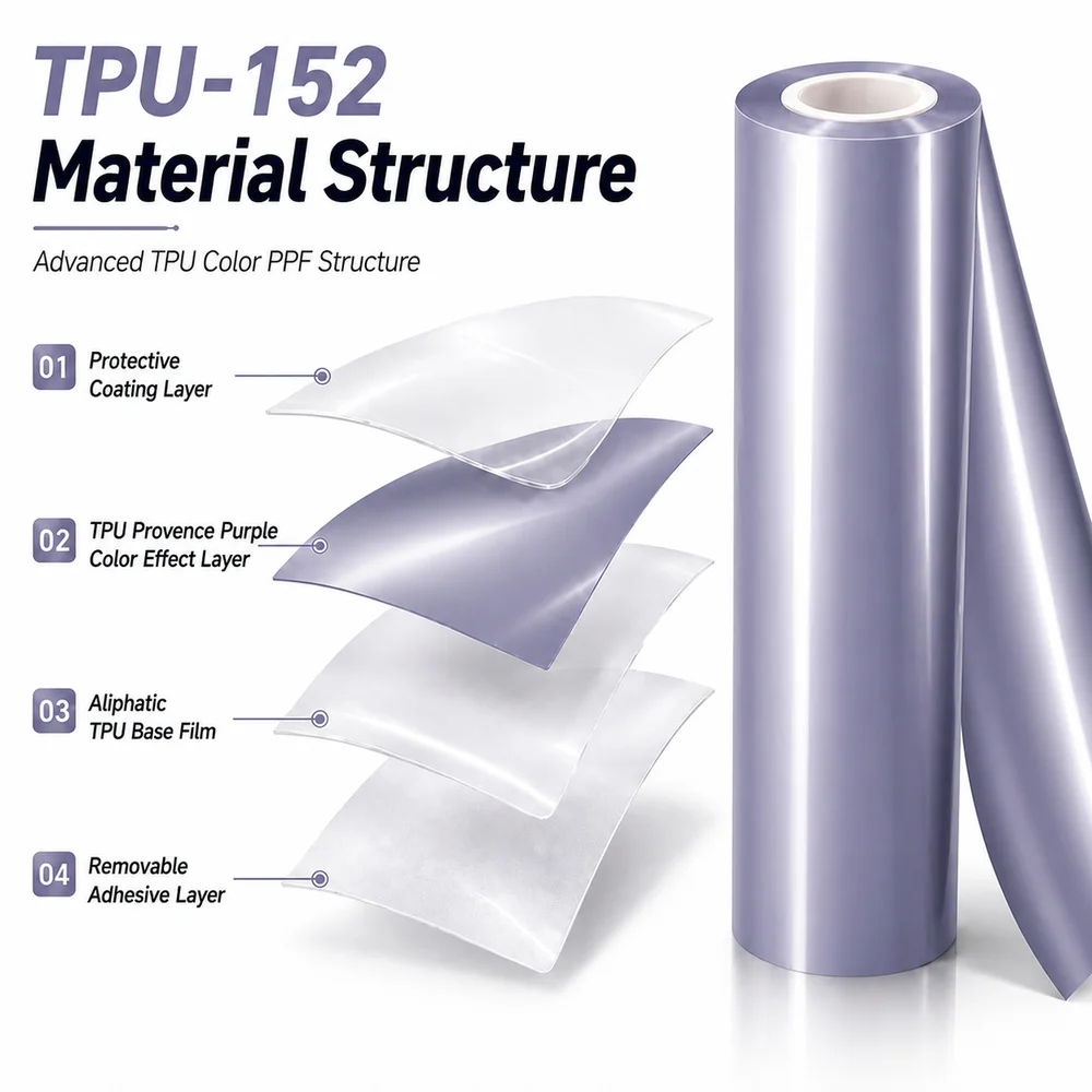 TPU Provence Purple Color PPF