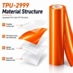 TPU Racing Orange Color PPF