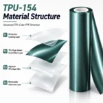 TPU Ryan Green Color PPF Car Paint Protective Film
