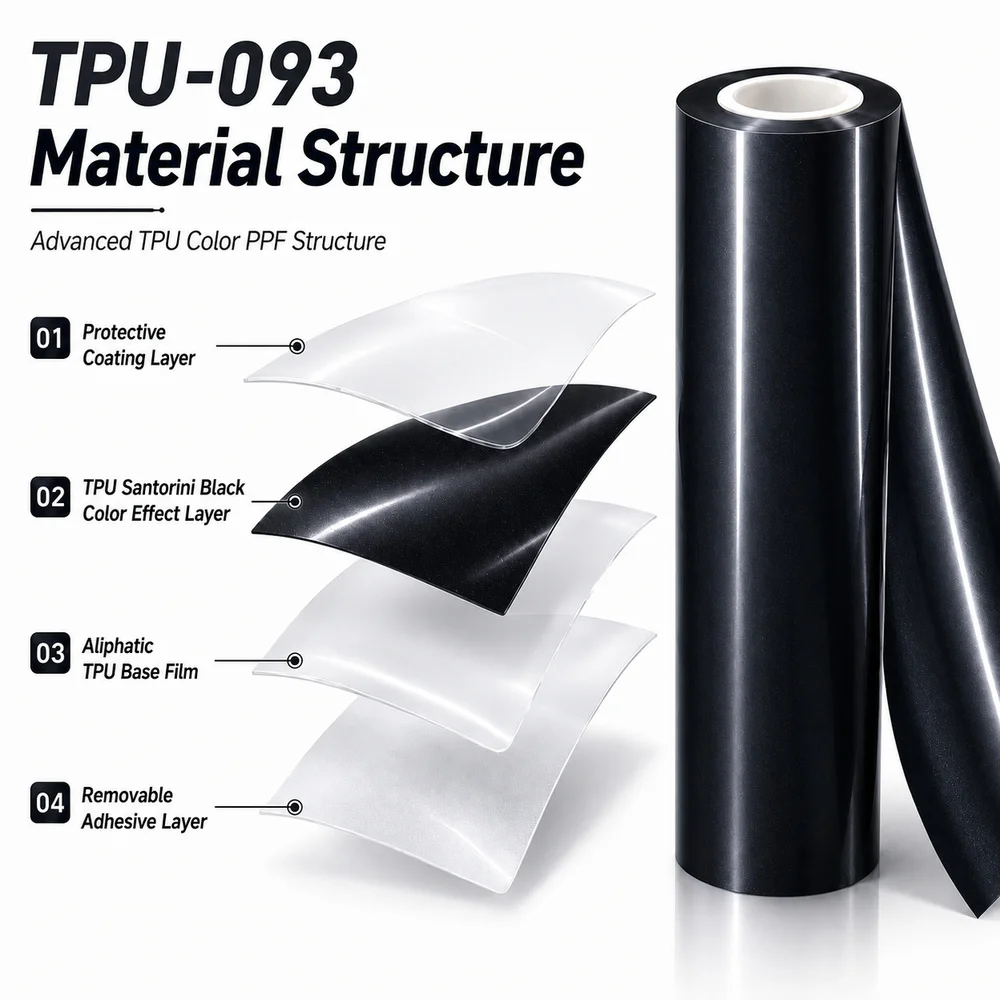 TPU Santorini Black Color PPF