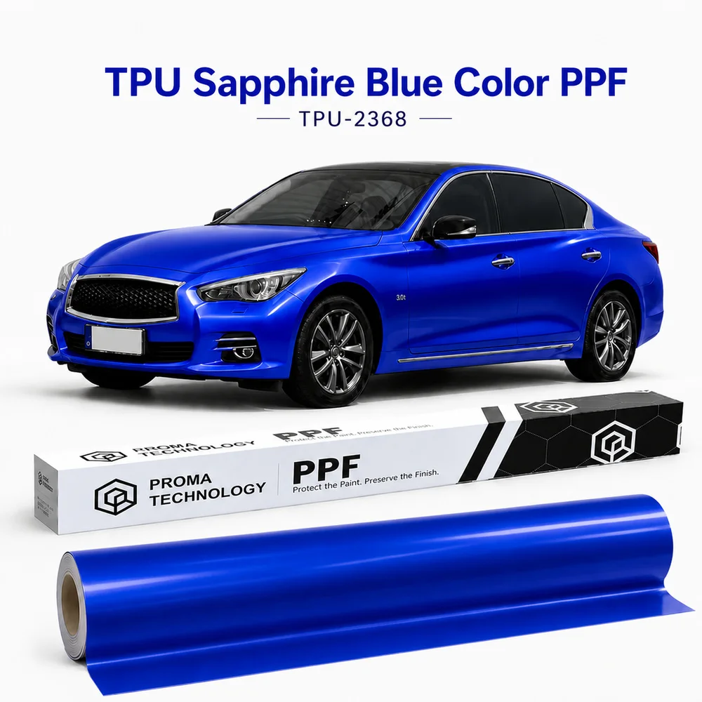TPU Sapphire Blue Color PPF-Main Image