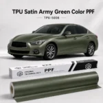 TPU Satin Army Green Color PPF-Main image display