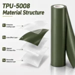 TPU Satin Army Green Color PPF