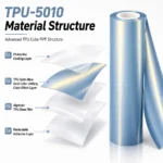 TPU Satin Blue Gold Color shifting Color PPF
