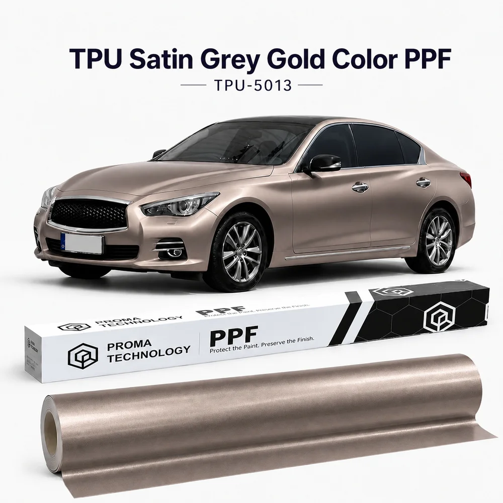 TPU Satin Grey Gold Color PPF-Main image