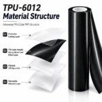 TPU Satin Metallic Glossy Black Color PPF Film For Car