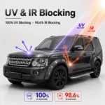 TPU Satin Metallic Glossy Coal Grey Color PPF Paint Protection Film