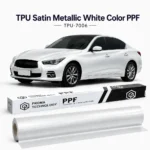 TPU Satin Metallic White Color PPF-Main image