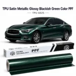 TPU Satin metallic Glossy Blackish Green Color PPF-Main image