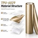 TPU Satin metallic Glossy Champagne Color PPF