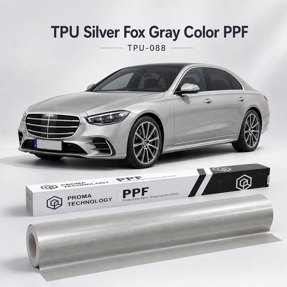 TPU Silver Fox Gray Color PPF-Main Image