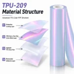 TPU Starry Sky Pink Color PPF Car Paint Protective Film