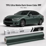 TPU Ultra Matte Dark Green Color PPF-Main image display
