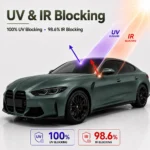 TPU Ultra Matte Dark Green Color PPF Paint Protection Film