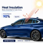 100% UVR Nano Ceramic Window Tint Film Roll