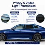 100% UVR Nano Ceramic Window Tint Film Roll