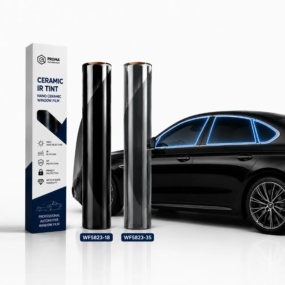 WF5823-18+WF5823-35 ceramic IR tint film roll-main image