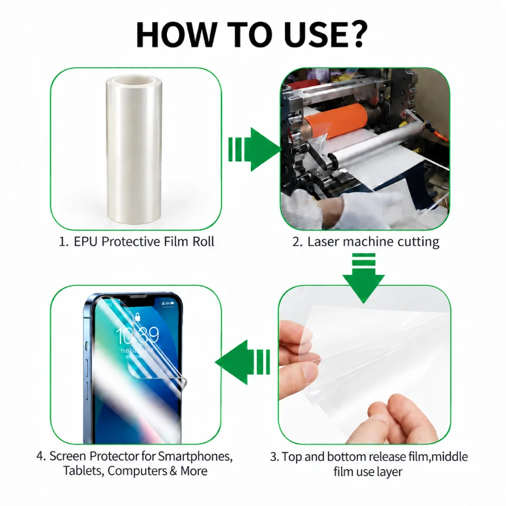 PME37 EPU TPU Material Screen Protector
