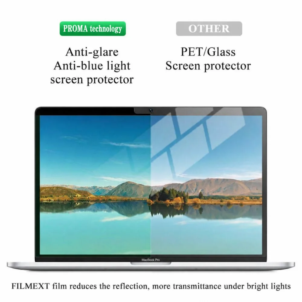 Nano Frame Glue Anti-Blue Light Filter for MacBook