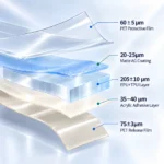 PME45 Matte EPU TPU Screen Protector Raw Material