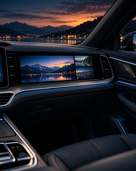 Passenger display screen protection