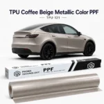 TPU Coffee Beige Metallic Color PPF-main image display