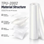 TPU Diamond Crystal White Gold Color PPF