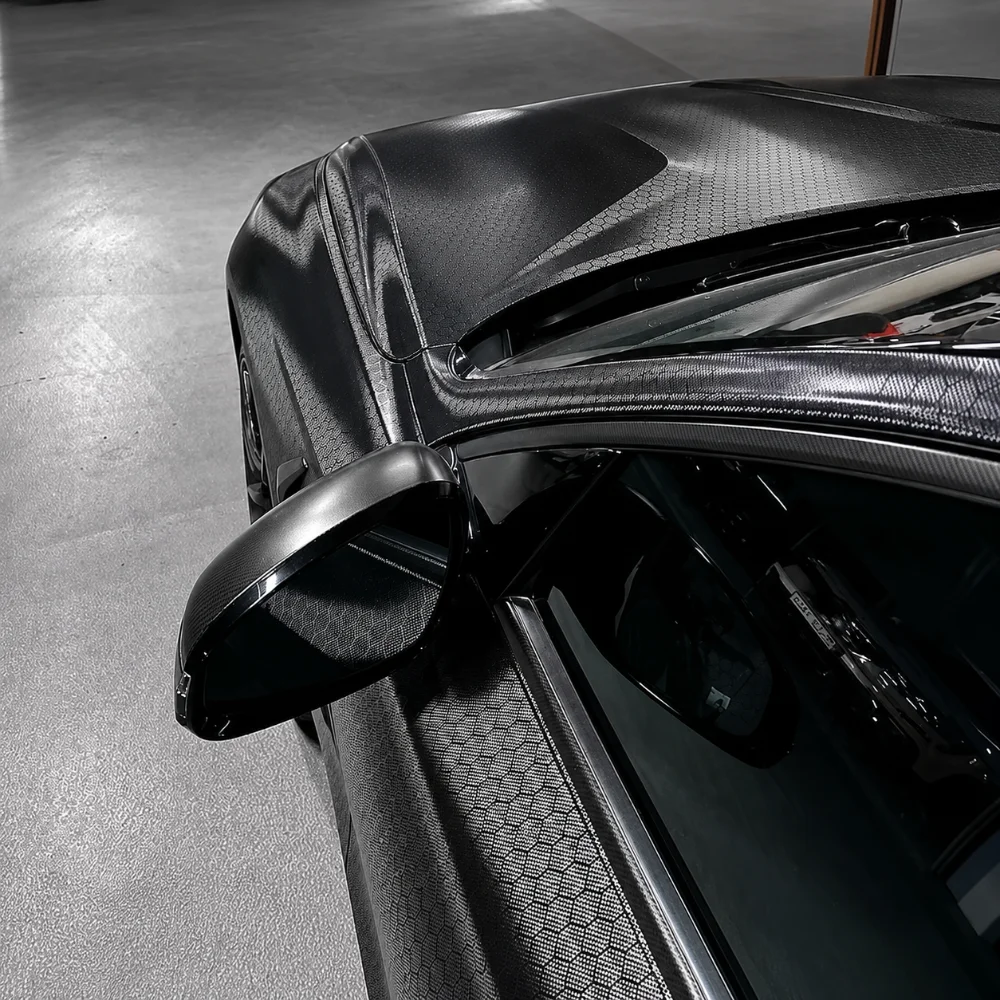 TPU Gloss Hexagonal Carbon Fiber Color PPF-scene application-2