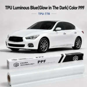 TPU Luminous Blue(Glow in The Dark) Color PPF-Main image display