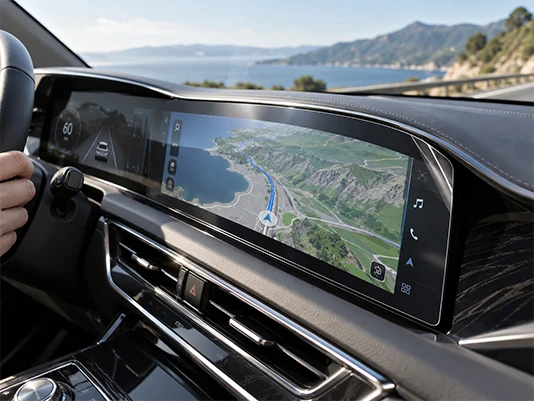 Flexible protection automotive screen protector