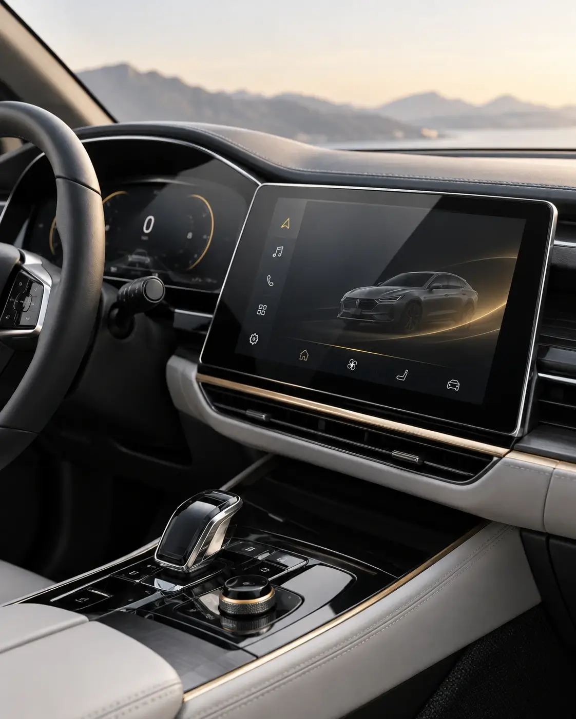 Automotive displays screen protection
